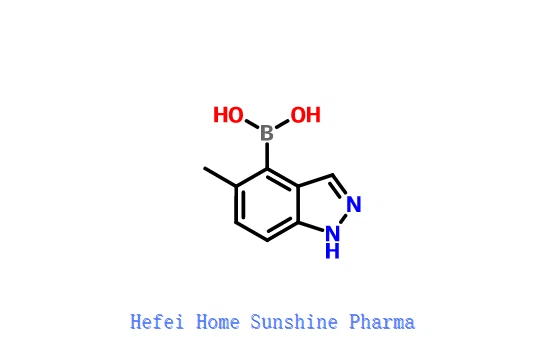 (5-metil-1H-indazol-4-yl) Asid boronik CAS 1245816-10-7