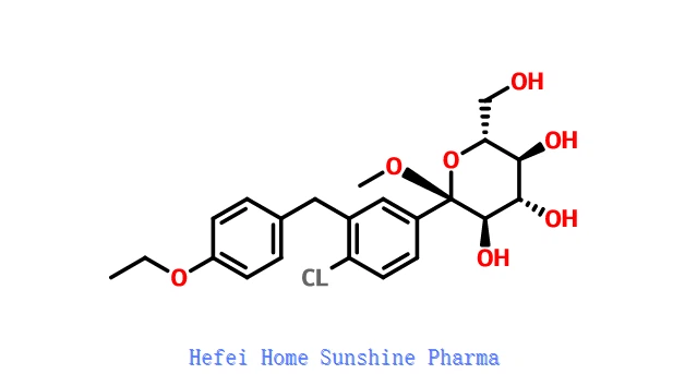 (2S, 3R, 4S, 5S, 6R) -2- (4-chloro-3- (4-ethoxybenzyl) phenyl) -6- (hydroxyMethyl) -2-Methoxytetrahydro-2H-pyran-3,4,5-triol CAS 714269-57-5