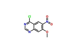 KAS 4-CHLORO-7-METHOXY-6-NITROQUINAZOLINE 55496-69-0