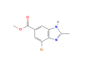 7-Bromo-2-metil-1H-benzoimidazole-5-Asid karboksilik CAS 2091562-05-7
