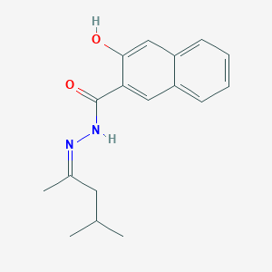 N'-(1,3-dimethylbutylidene)-3-hidroksi-2-naphthohydrazide CAS 214417-91-1
